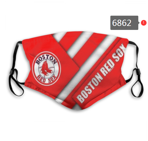 2020 MLB Boston Red Sox Dust mask with filter